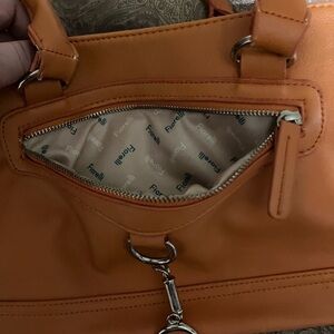 Classic Orange Shoulder Bag